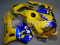 Honda CBR600RR 2003-2004 ABS Injection Fairing - Camel - Yellow Blue - MFS5141 - Fairings Kit