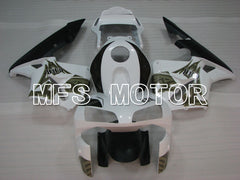Honda CBR600RR 2003-2004 ABS Injection Fairing - Others - ArmyGreen White Black - MFS2111 - Fairings Kit