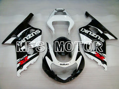 Suzuki GSXR600 2001-2003 Injection ABS Fairing - Factory Style - Black White - MFS2119 - Fairings Kit