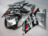 Suzuki GSXR600 2001-2003 Injection ABS Fairing - Factory Style - Black Silver - MFS2121 - Fairings Kit