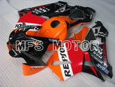 Honda CBR600RR 2003-2004 ABS Injection Fairing - Repsol - Red Orange Black - MFS2143 - Fairings Kit
