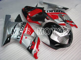 Suzuki GSXR600 2001-2003 Injection ABS Fairing - Factory Style - Black Red Silver - MFS2151 - Fairings Kit