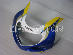 Suzuki GSXR600 2001-2003 Injection ABS Fairing - Factory Style - Yellow Blue - MFS2166 - Fairings Kit