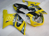 Suzuki GSXR600 2001-2003 Injection ABS Fairing - Factory Style - Black Yellow - MFS2167 - Fairings Kit