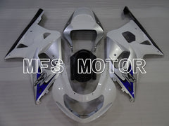 Suzuki GSXR750 2000-2003 Injection ABS Fairing - Factory Style - White Silver - MFS6994 - Fairings Kit