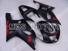 Suzuki GSXR600 2001-2003 Injection ABS Fairing - Factory Style - Matte Black - MFS2222 - Fairings Kit