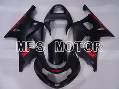 Suzuki GSXR600 2001-2003 Injection ABS Fairing - Factory Style - Matte Black - MFS2222 - Fairings Kit