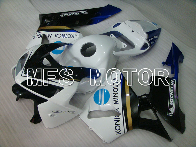 Honda CBR600RR 2005-2006 Injection ABS Fairing - Konica Minolta - Black White Blue - MFS2253 - Fairings Kit