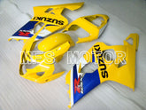 Suzuki GSXR600 GSXR750 2004-2005 Injection ABS Fairing - Factory Style - Blue Yellow - MFS2273 - Fairings Kit