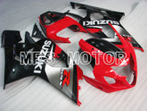 Suzuki GSXR600 GSXR750 2004-2005 Injection ABS Fairing - Factory Style - Black Red - MFS2279 - Fairings Kit
