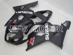 Suzuki GSXR600 GSXR750 2004-2005 Injection ABS Fairing - Factory Style - Black Matte - MFS2290 - Fairings Kit