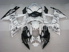 Suzuki GSXR600 GSXR750 2006-2007 Injection ABS Fairing - Corona - Black White - MFS2328 - Fairings Kit