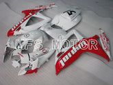 Suzuki GSXR600 GSXR750 2006-2007 Injection ABS Fairing - Jordan - White Red - MFS2346 - Fairings Kit