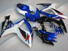 Suzuki GSXR600 GSXR750 2006-2007 Injection ABS Fairing - Factory - Blue White - MFS2362 - Fairings Kit
