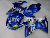 Suzuki GSXR600 GSXR750 2006-2007 Injection ABS Fairing - Factory Style - Blue - MFS2411 - Fairings Kit