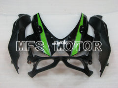 Suzuki GSXR600 GSXR750 2008-2010 Injection ABS Fairing - Factory Style - Black Green - MFS2474 - Fairings Kit