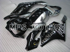 Honda CBR1000RR 2004-2005 Injection ABS Fairing - SevenStars -Silver Black - MFS2548 - Fairings Kit