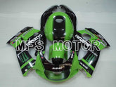 Suzuki GSXR750 1996-1999 ABS Fairing - Monster - Black Green - MFS6878 - Fairings Kit