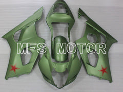 Suzuki GSXR1000 2003-2004 Injection ABS Fairing - Factory Style - ArmyGreen Matte - MFS2612 - Fairings Kit