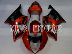 Suzuki GSXR1000 2003-2004 Injection ABS Fairing - Factory Style - Black Orange - MFS2616 - Fairings Kit