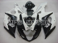 Suzuki GSXR1000 2005-2006 Injection ABS Fairing - Factory Style - Black White - MFS2637 - Fairings Kit