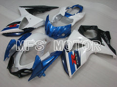 Suzuki GSXR1000 2009-2016 Injection ABS Fairing - Factory Style - White Blue - MFS2726 - Fairings Kit