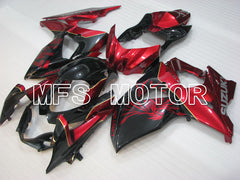 Suzuki GSXR1000 2009-2016 Injection ABS Fairing - Factory Style - Black red - MFS2730 - Fairings Kit