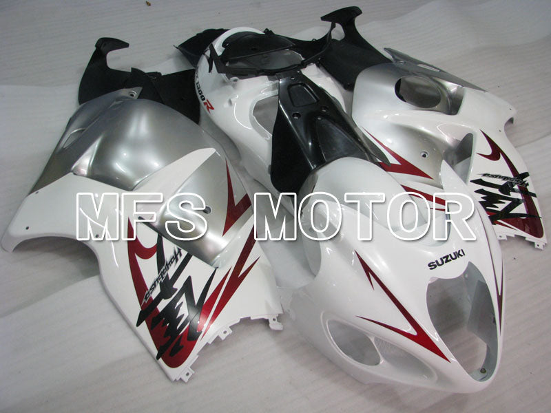 Suzuki GSXR1300 Hayabusa 1999-2007 Injection ABS Fairing - Factory Style - White Silver - MFS2779 - Fairings Kit