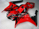 Honda CBR1000RR 2006-2007 Injection ABS Fairing - Factory Style - Black Red - MFS2876 - Fairings Kit