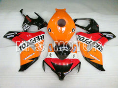 Honda CBR1000RR 2008-2011 Injection ABS Fairing - Repsol - Orange Red Black - MFS2968 - Fairings Kit