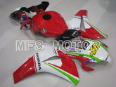Honda CBR1000RR 2008-2011 Injection ABS Fairing - Factory Style - Red White - MFS2977 - Fairings Kit