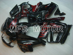 Honda CBR600 F3 1995-1996 Injection ABS Fairing - Flame - Black Red - MFS3036 - Fairings Kit