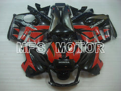 Honda CBR600 F3 1995-1996 Injection ABS Fairing - Factory Style - Black Red - MFS3049 - Fairings Kit