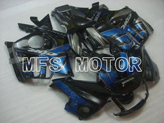 Honda CBR600 F3 1995-1996 Injection ABS Fairing - Factory Style - Black Blue - MFS3053 - Fairings Kit
