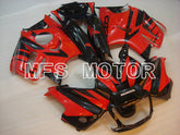 Honda CBR600 F3 1995-1996 Injection ABS Fairing - Factory Style - Black Red - MFS3057 - Fairings Kit