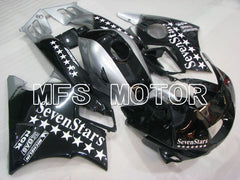 Honda CBR600 F2 1991-1994 ABS Fairing - SevenStars - Black Silver - MFS3116 - Fairings Kit