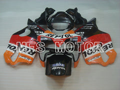 Honda CBR600 F4i 2001-2003 Injection ABS Fairing - Repsol - Black Orange Red - MFS3178 - Fairings Kit