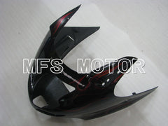 Honda CBR1100XX 1996-2007 Injection ABS Fairing - Flame - Black Red - MFS3245 - Fairings Kit