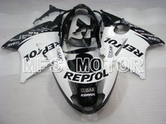 Honda CBR1100XX 1996-2007 Injection ABS Fairing - Repsol - Black White - MFS3258 - Fairings Kit