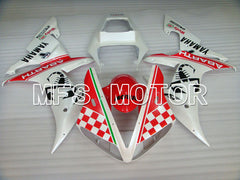 Yamaha YZF-R1 2002-2003 Injection ABS Fairing - ABARTH - Red White - MFS3293 - Fairings Kit