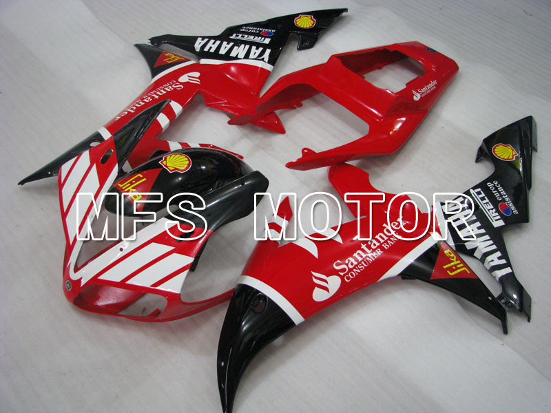 Yamaha YZF-R1 2002-2003 Injection ABS Fairing - Santander - Black Red - MFS3366 - Fairings Kit