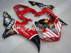 Yamaha YZF-R1 2002-2003 Injection ABS Fairing - Santander - Black Red - MFS3366 - Fairings Kit