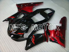 Yamaha YZF-R1 1998-1999 Injection ABS Fairing - Factory Style - Black Red - MFS3376 - Fairings Kit