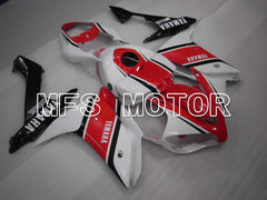 Yamaha YZF-R1 2007-2008 Injection ABS Fairing - Factory Style - White Red - MFS3446 - Fairings Kit