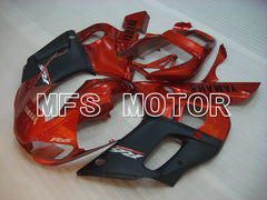 Yamaha YZF-R6 1998-2002 Injection ABS Fairing - Factory Style - Black Red wine color - MFS3507 - Fairings Kit
