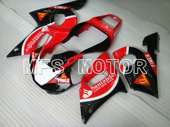 Yamaha YZF-R6 1998-2002 Injection ABS Fairing - Santander - Black Red - MFS3513 - Fairings Kit