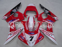 Yamaha YZF-R6 2003-2004 Injection ABS Fairing - FIAMM - Red White - MFS3527 - Fairings Kit