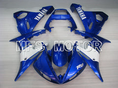 Yamaha YZF-R6 2003-2004 Injection ABS Fairing - Factory Style - Blue White - MFS3528 - Fairings Kit