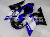 Yamaha YZF-R6 1998-2002 Injection ABS Fairing - Factory Style - Blue White - MFS3581 - Fairings Kit