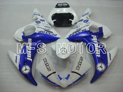 Yamaha YZF-R6 2005 Injection ABS Fairing - Jordan - Blue White - MFS3608 - Fairings Kit